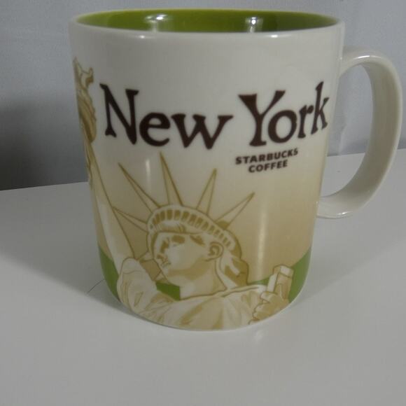 Starbucks Coffee Mug New York Statue Of Liberty 2011 Collectible Series - Picture 1 of 5